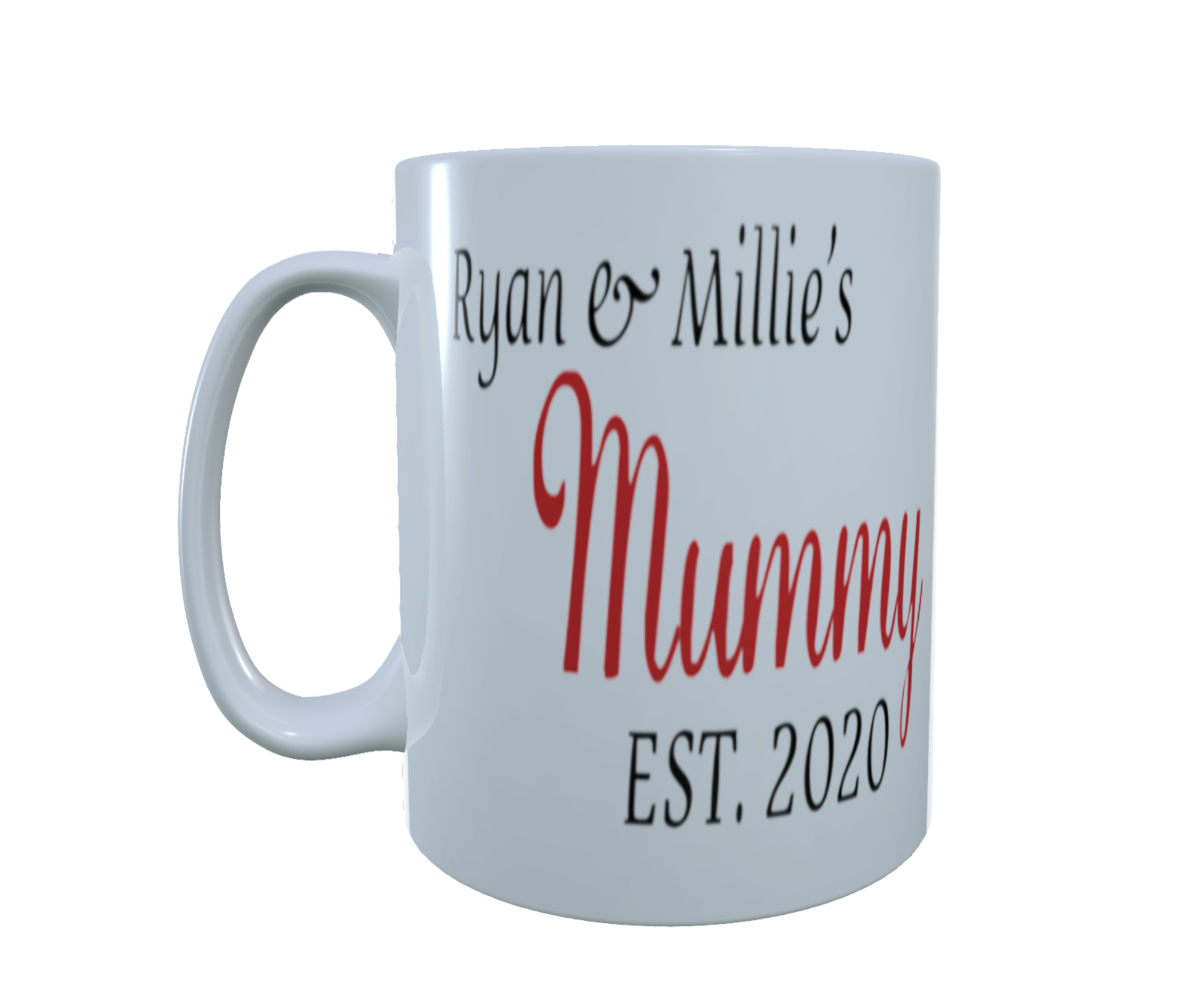 Mummy Personalised Ceramic Mug - Click Image to Close